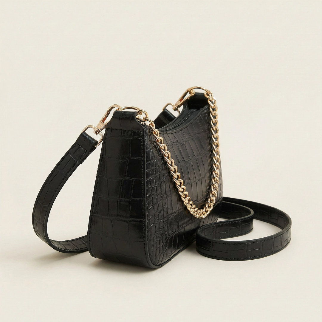 The Vancore Emerald Stone Bag — A Jewel of Structured Elegance