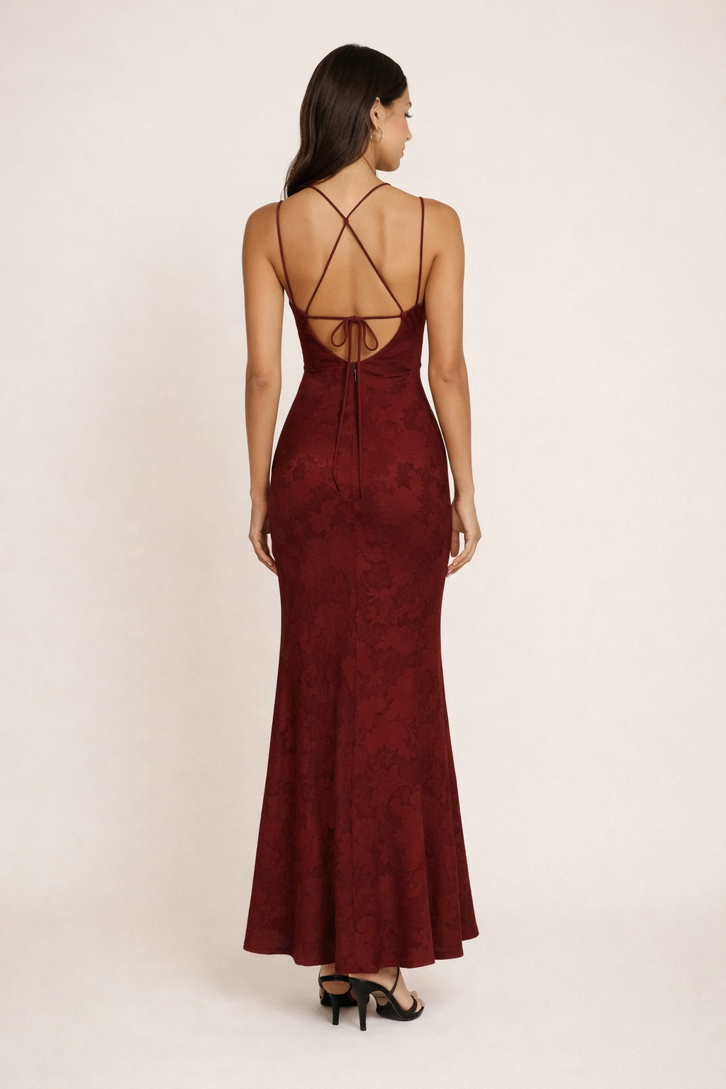Το Vancore Crimson Textured Maxi